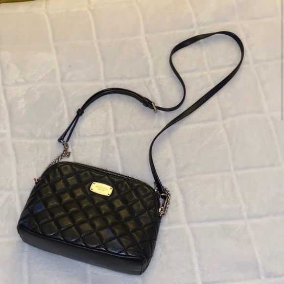 Black Michael Kors Quilted Bag - Picture 2 of 4